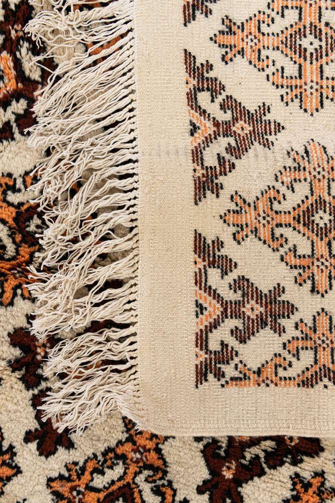6' 4 x 10' Hand Knotted Moroccan Wool Rug