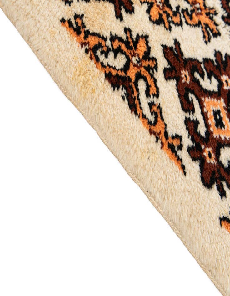 Detail image of 6' 4 x 10' Hand Knotted Moroccan Wool Rug