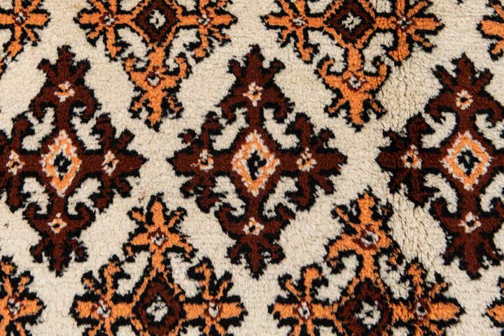 6' 4 x 10' Hand Knotted Moroccan Wool Rug
