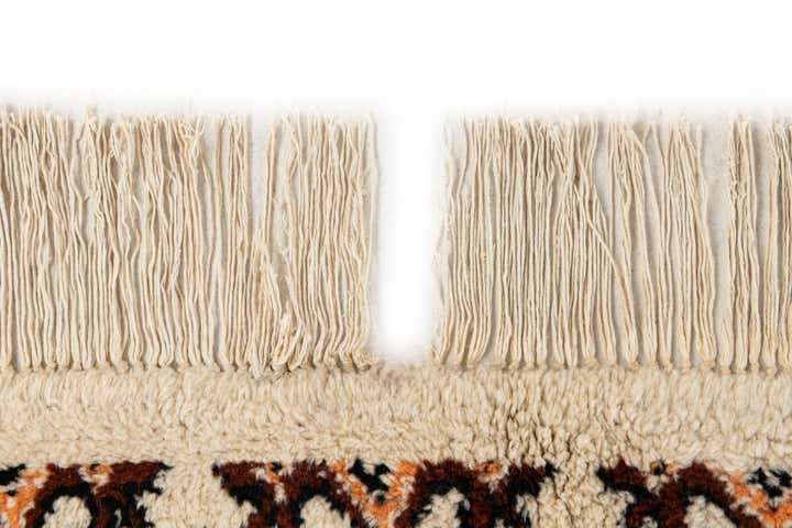 6' 4 x 10' Hand Knotted Moroccan Wool Rug