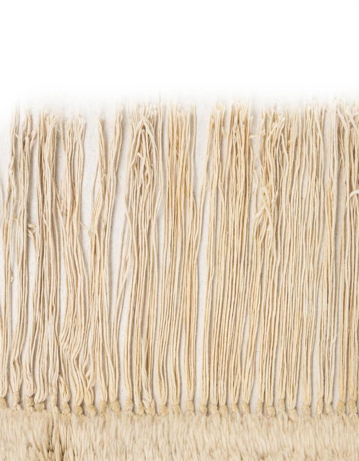 Detail image of 6' 4 x 10'  Hand Knotted Moroccan Wool Rug