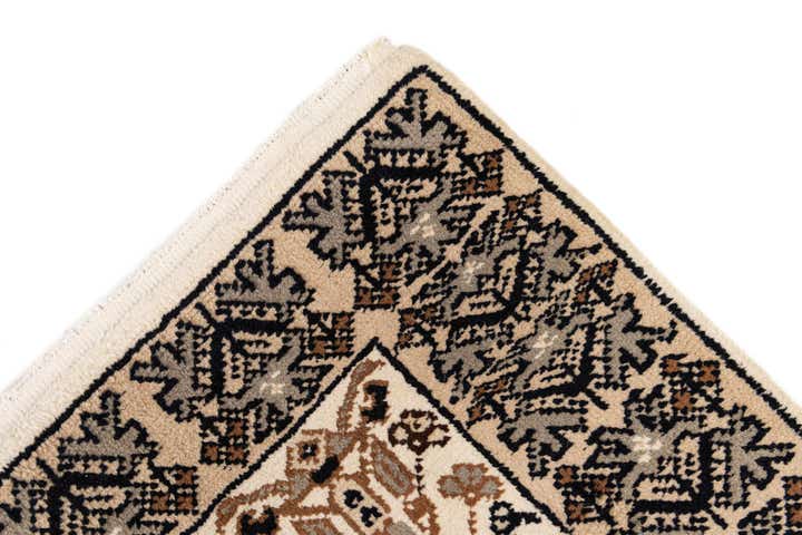 205cm x 290cm anudado a mano marroquí Alfombra Lana