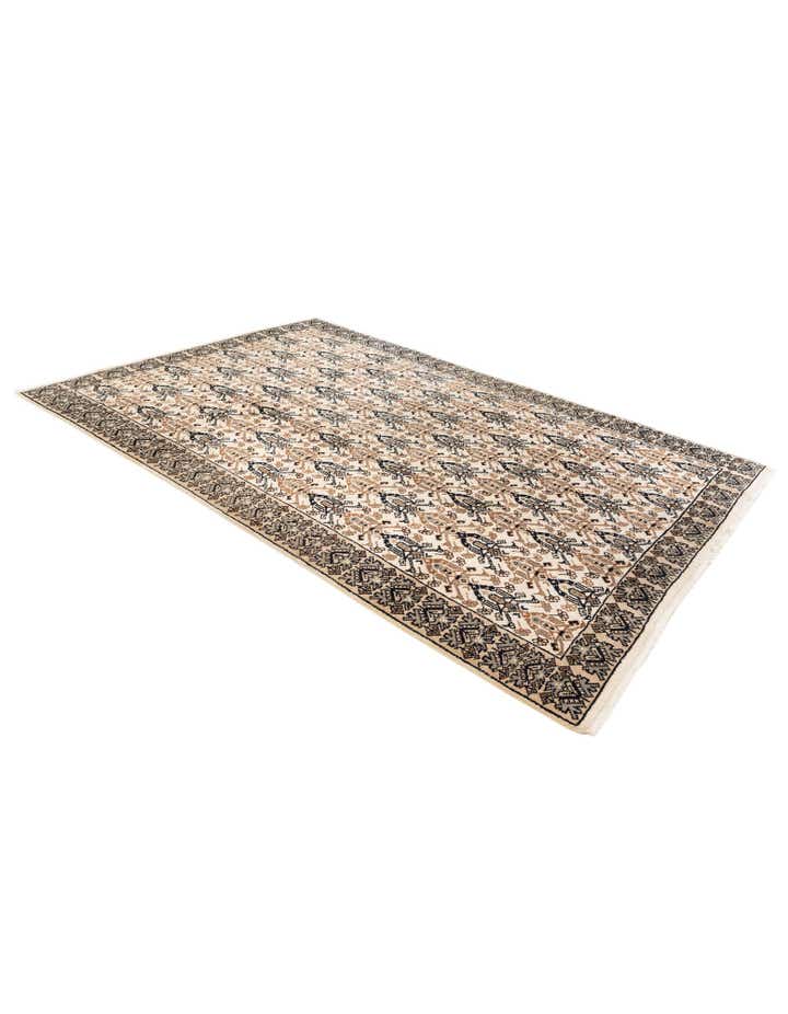 205cm x 290cm anudado a mano marroquí Alfombra Lana