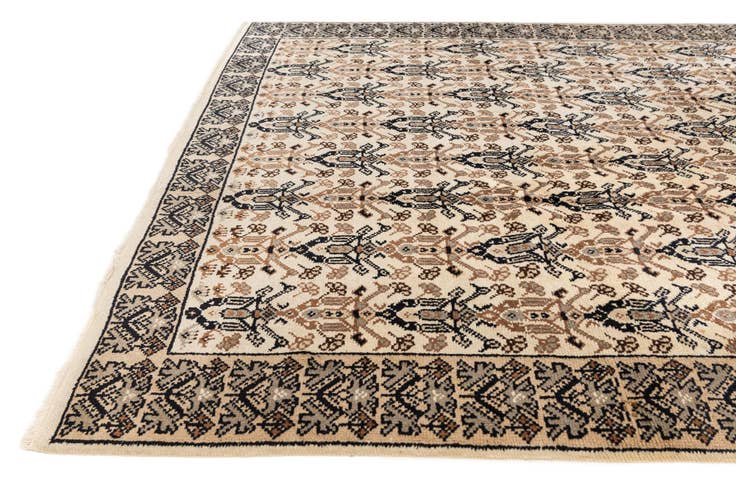 Detail image of 205cm x 290cm anudado a mano marroquí Alfombra Lana