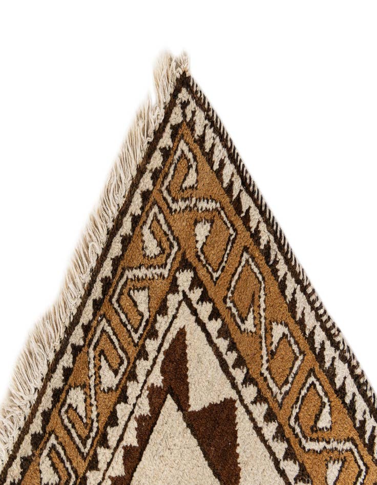 Detail image of 3' 5 x 6' 3  Hand Knotted Moroccan Wool Rug