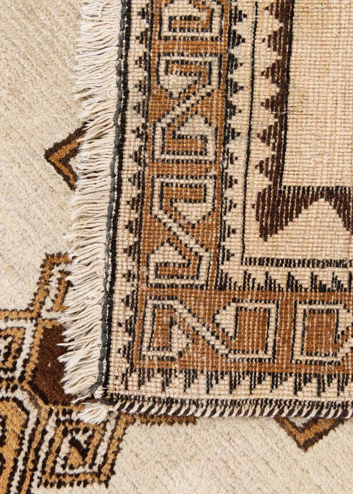3' 5 x 6' 3 Hand Knotted Moroccan Wool Rug