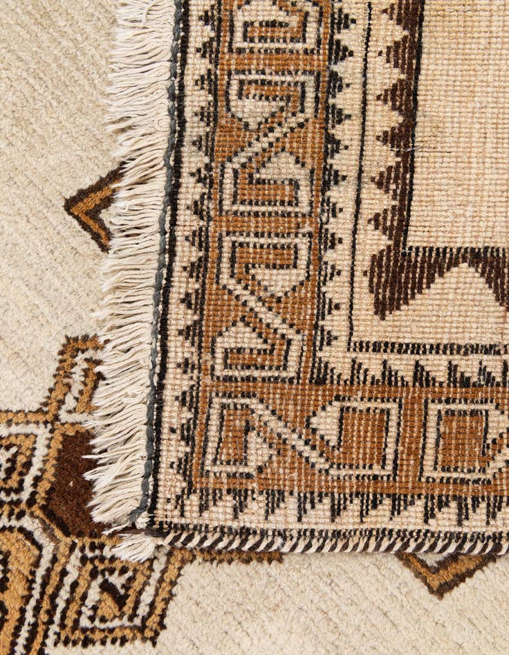 Detail image of 3' 5 x 6' 3  Hand Knotted Moroccan Wool Rug