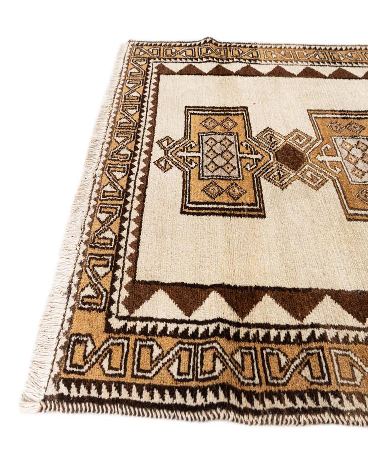 Detail image of 3' 5 x 6' 3 Hand Knotted Moroccan Wool Rug