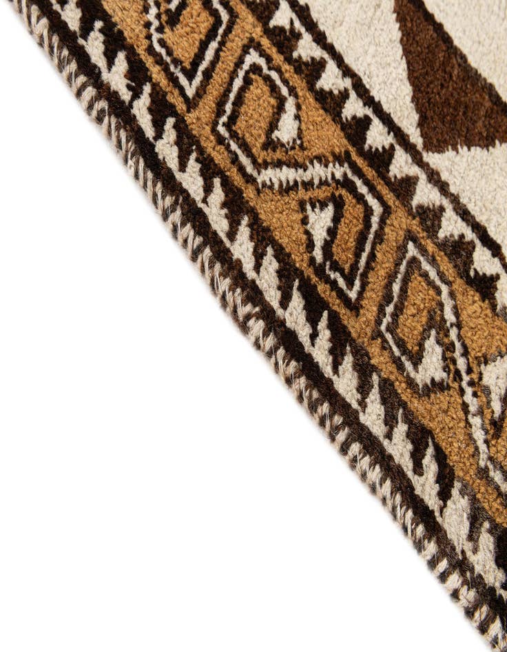 Detail image of 3' 5 x 6' 3 Hand Knotted Moroccan Wool Rug
