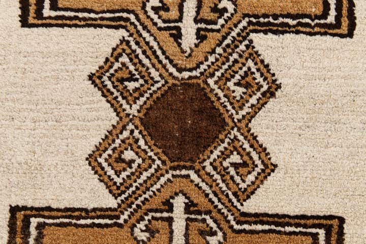3' 5 x 6' 3 Hand Knotted Moroccan Wool Rug