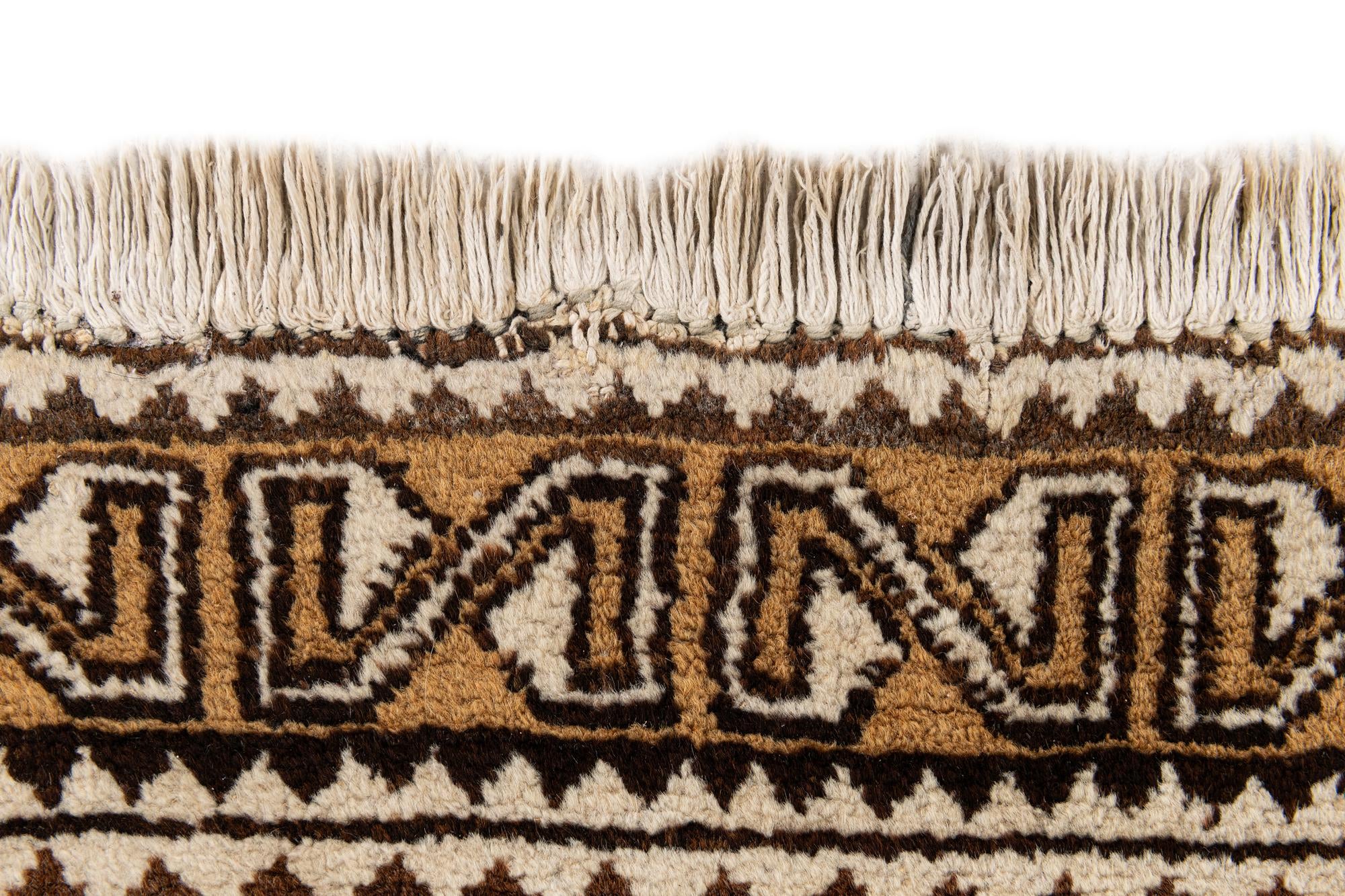 3' 5 x 6' 3 Hand Knotted Moroccan Wool Rug