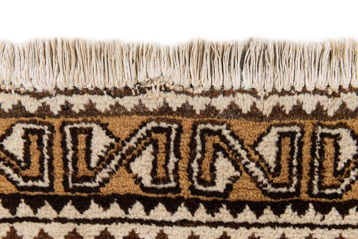 3' 5 x 6' 3 Hand Knotted Moroccan Wool Rug