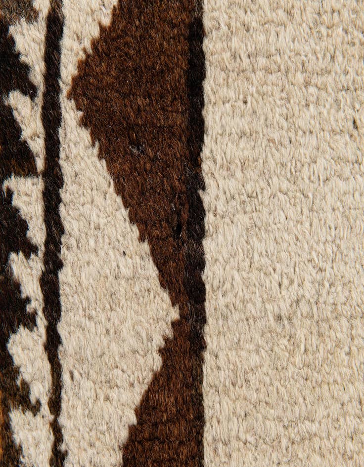 Detail image of 3' 5 x 6' 3  Hand Knotted Moroccan Wool Rug