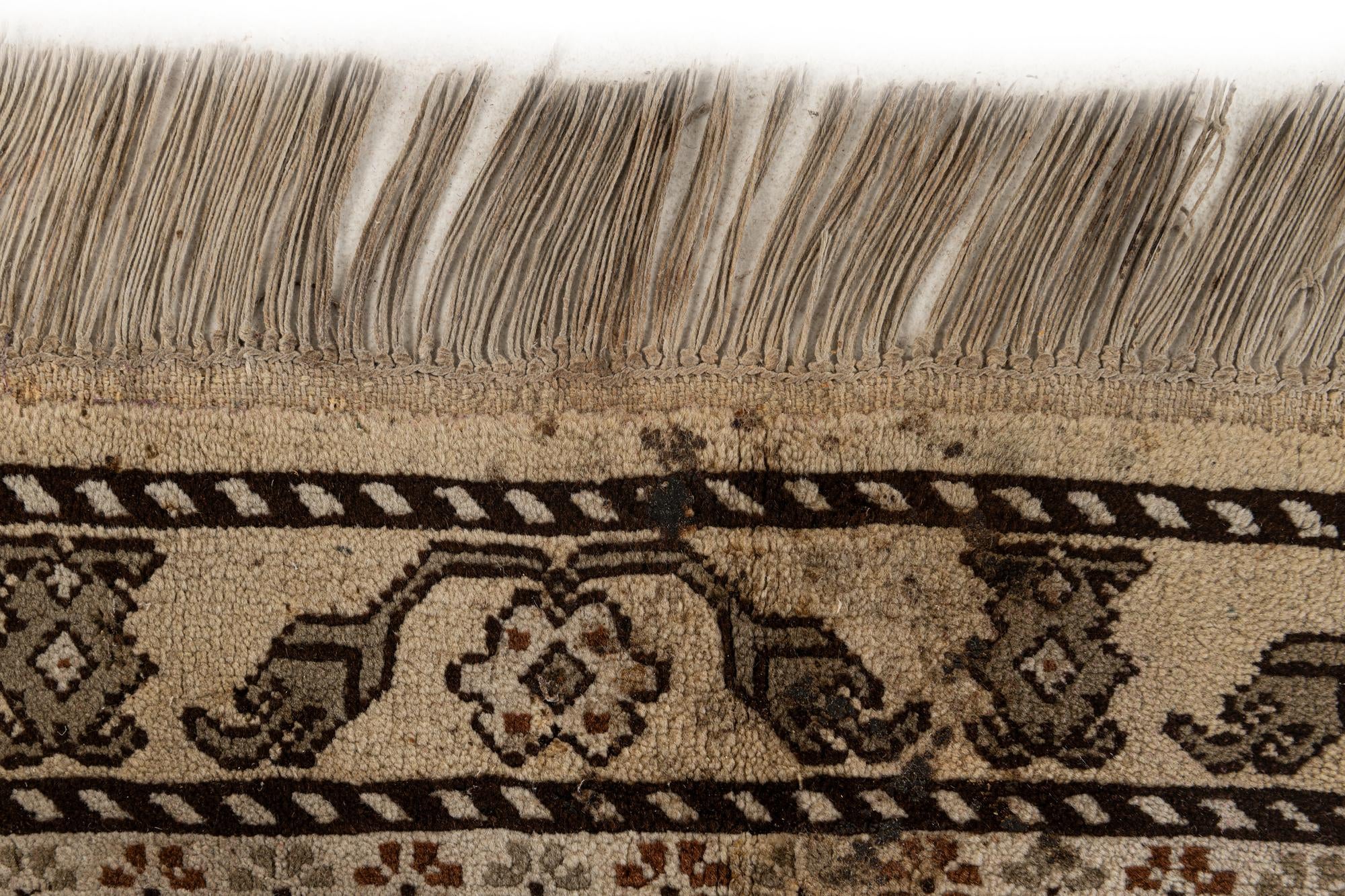 6' 6 x 9' 6 Hand Knotted Moroccan Wool Rug