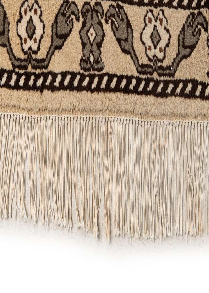 6' 6 x 9' 6 Hand Knotted Moroccan Wool Rug
