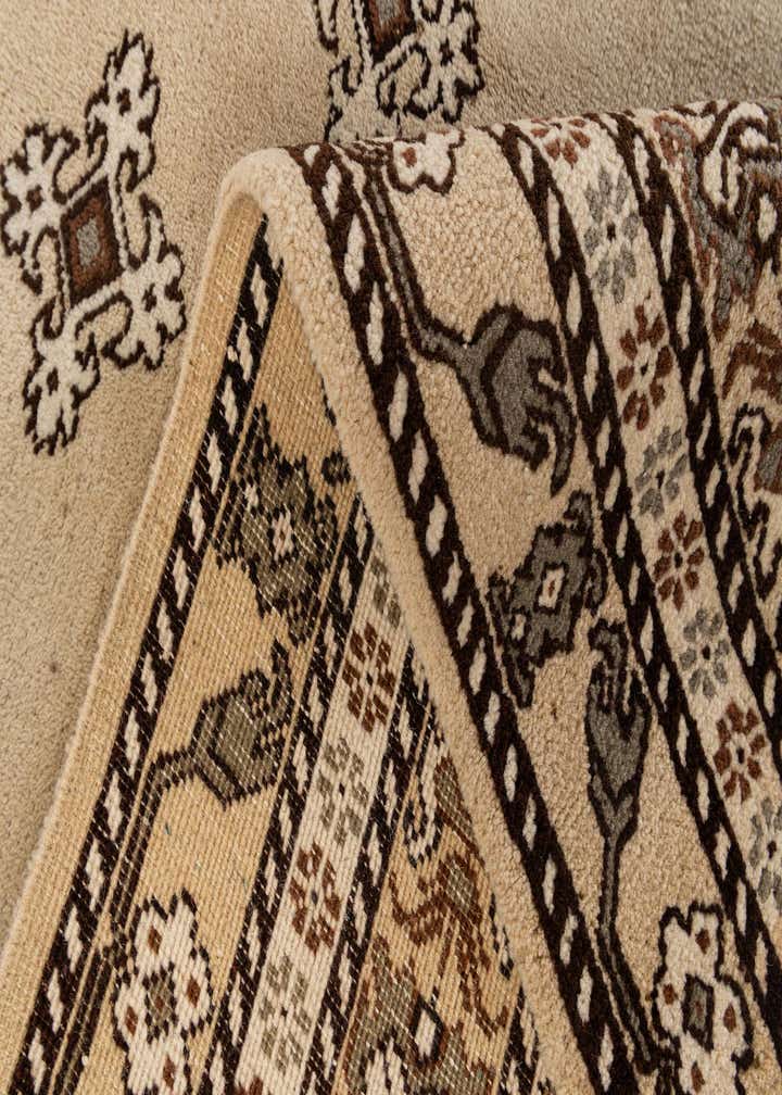 6' 6 x 9' 6 Hand Knotted Moroccan Wool Rug