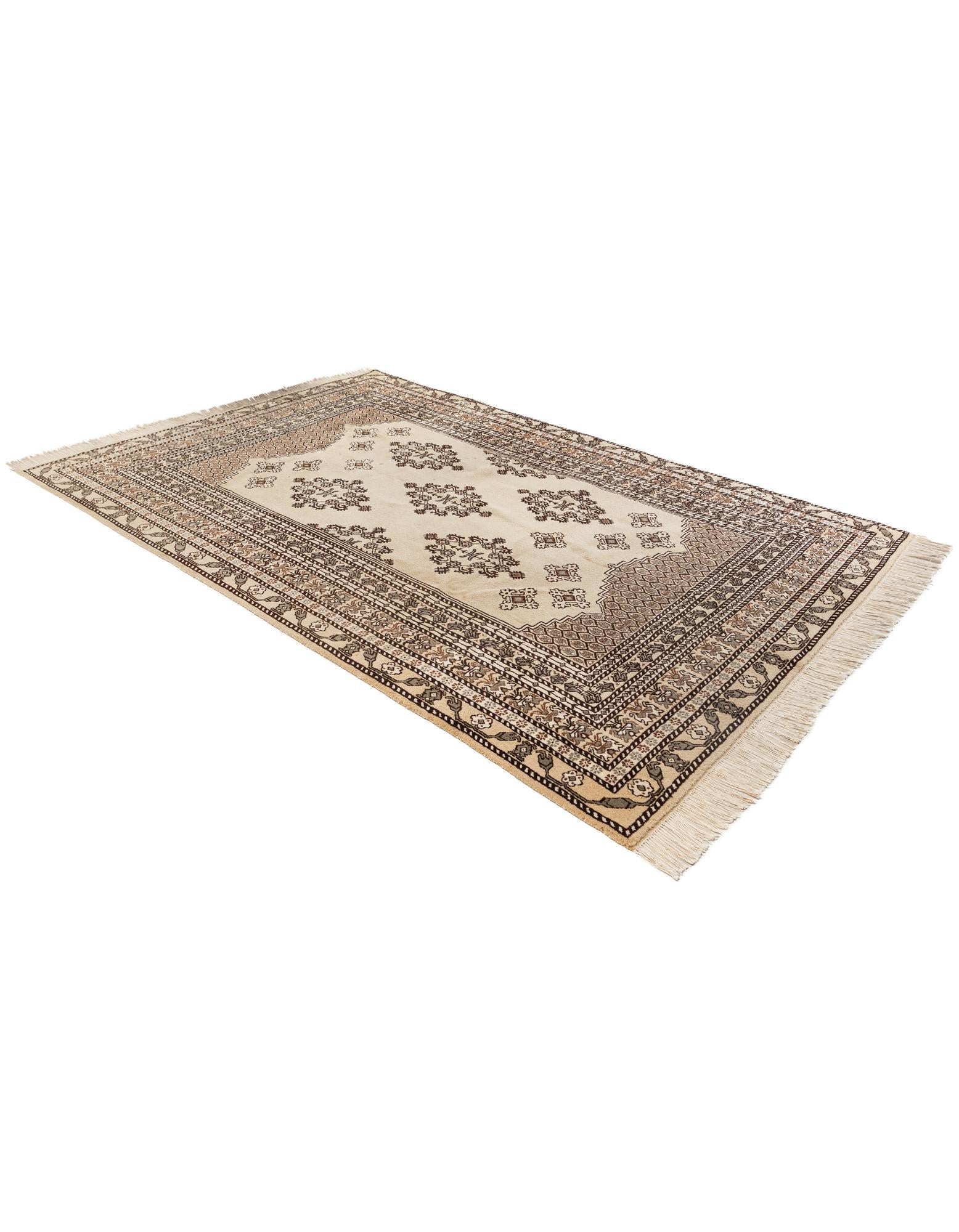 6' 6 x 9' 6 Hand Knotted Moroccan Wool Rug