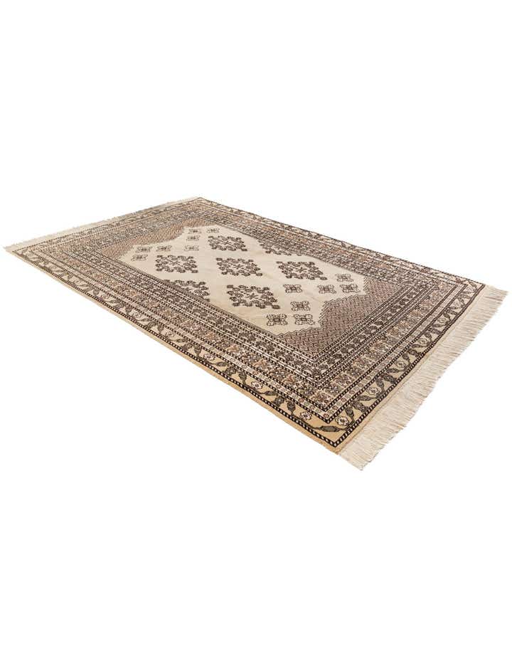 6' 6 x 9' 6 Hand Knotted Moroccan Wool Rug