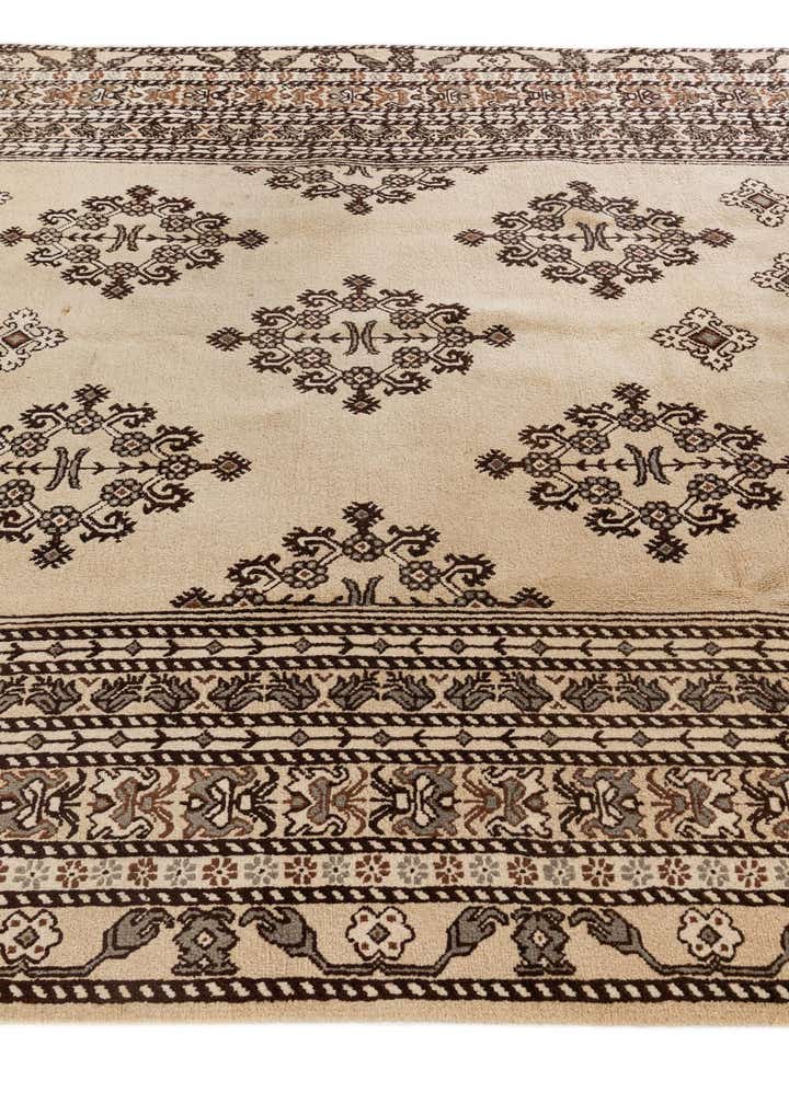 6' 6 x 9' 6 Hand Knotted Moroccan Wool Rug