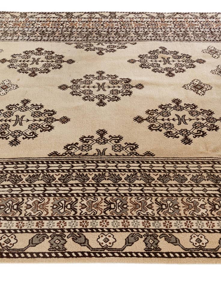 Detail image of 6' 6 x 9' 6  Hand Knotted Moroccan Wool Rug