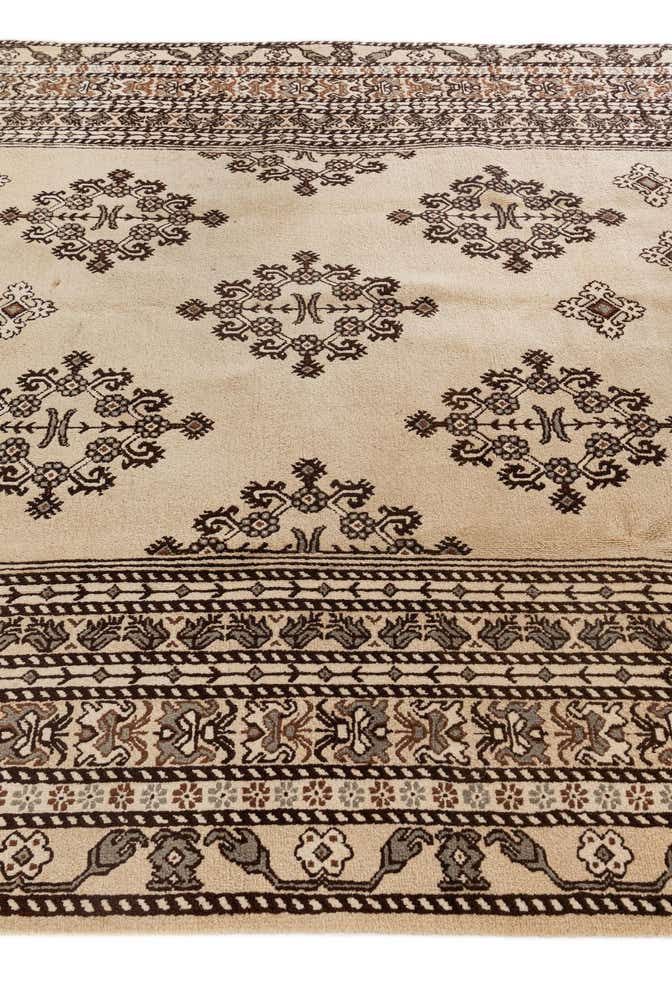 6' 6 x 9' 6 Hand Knotted Moroccan Wool Rug