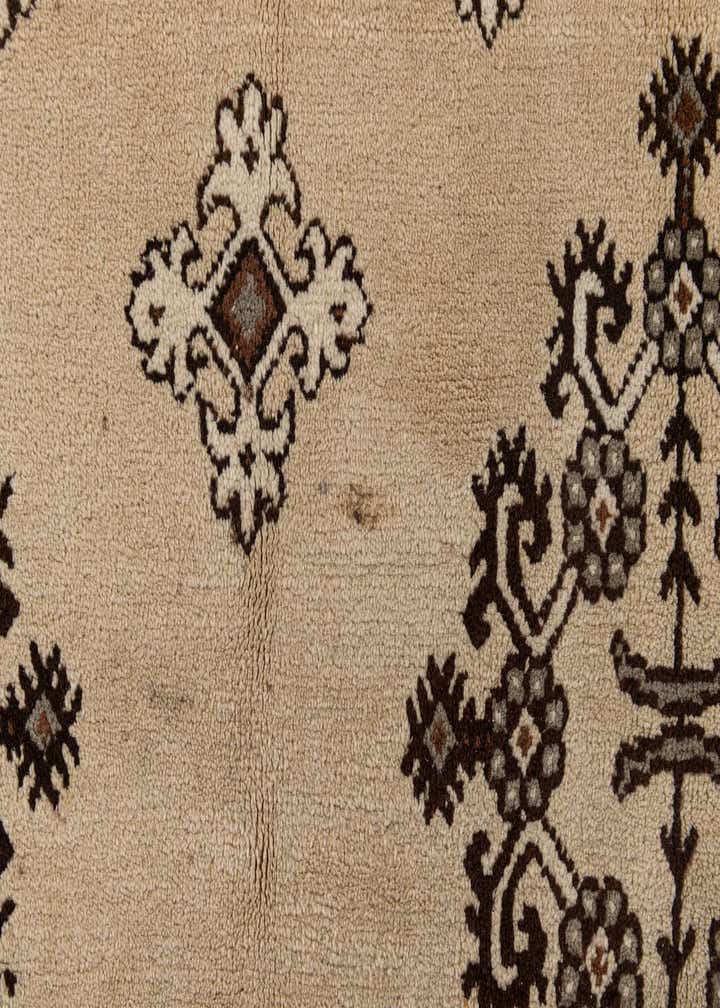 6' 6 x 9' 6 Hand Knotted Moroccan Wool Rug