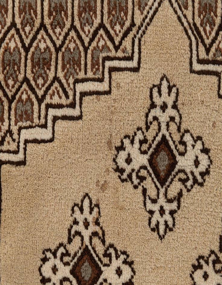 Detail image of 6' 6 x 9' 6  Hand Knotted Moroccan Wool Rug