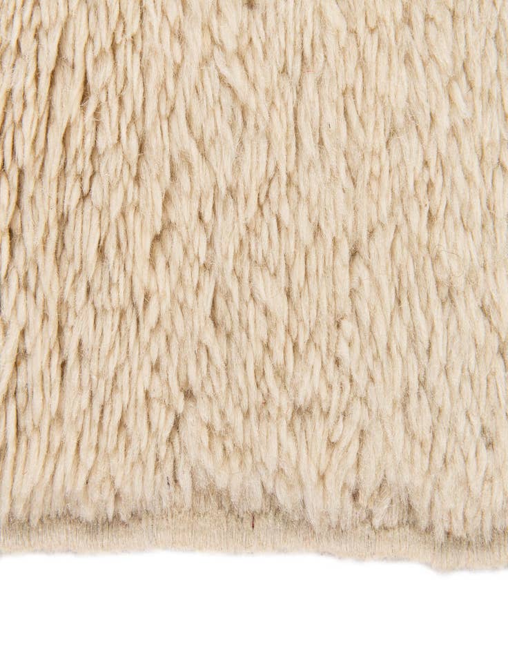 Detail image of 2' 9 x 4' 6  Hand Knotted Moroccan Wool Rug