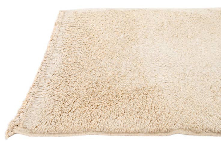 Detail image of 2' 9 x 4' 6 Hand Knotted Moroccan Wool Rug