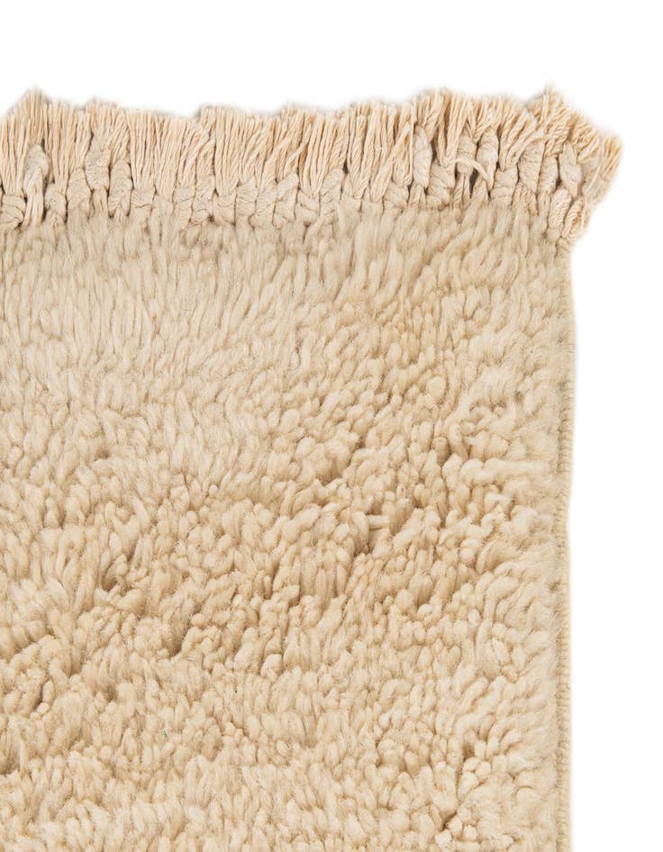 Detail image of 2' 9 x 4' 6  Hand Knotted Moroccan Wool Rug