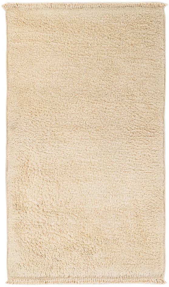 Detail image of 2' 9 x 4' 6 Hand Knotted Moroccan Wool Rug