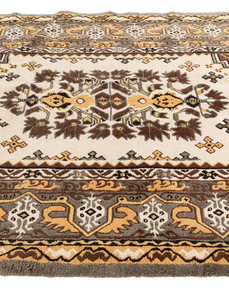 Detail image of 5' x 8' 9  Hand Knotted Moroccan Wool Rug