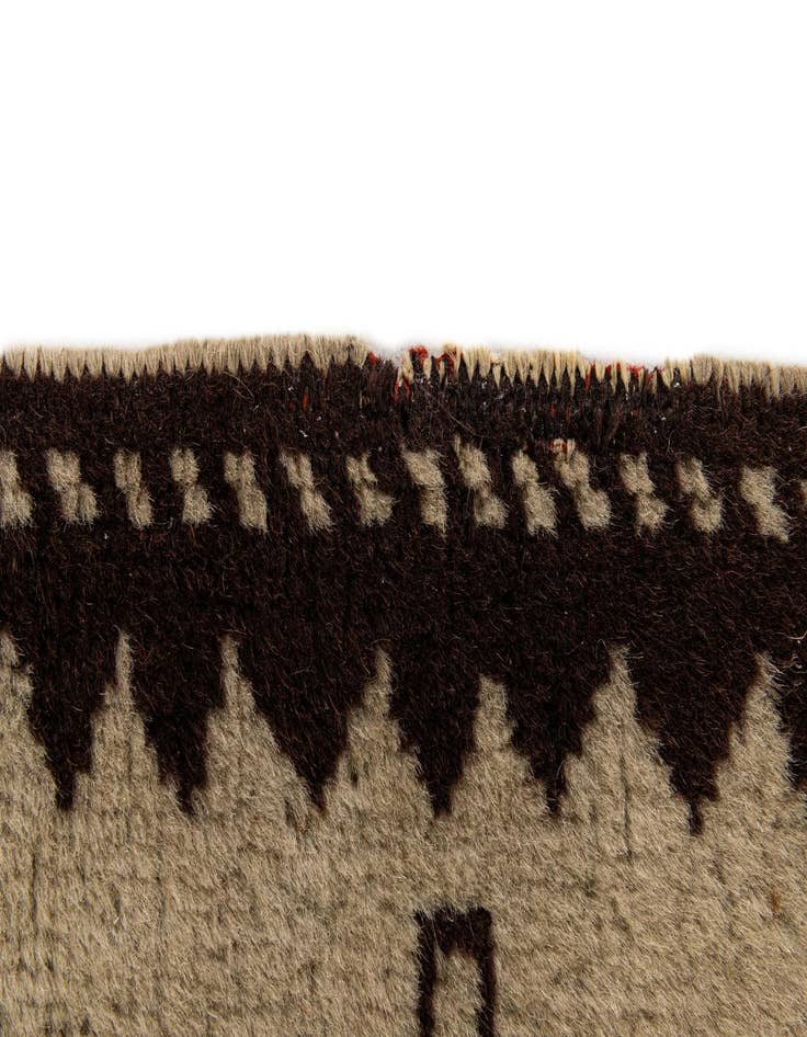 Detail image of 2' 6 x 4' 2  Hand Knotted Moroccan Wool Rug