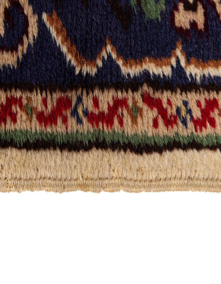 Detail image of 6' 5 x 9' 9  Hand Knotted Moroccan Wool Rug