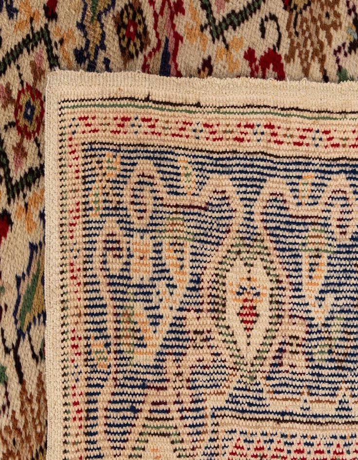 Detail image of 6' 5 x 9' 9  Hand Knotted Moroccan Wool Rug