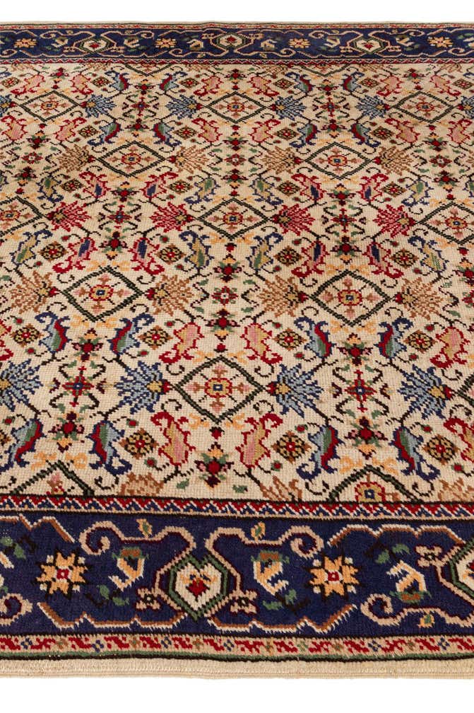6' 5 x 9' 9 Hand Knotted Moroccan Wool Rug