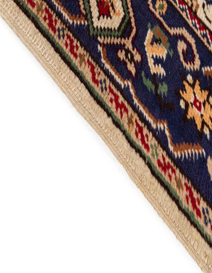 Detail image of 6' 5 x 9' 9  Hand Knotted Moroccan Wool Rug