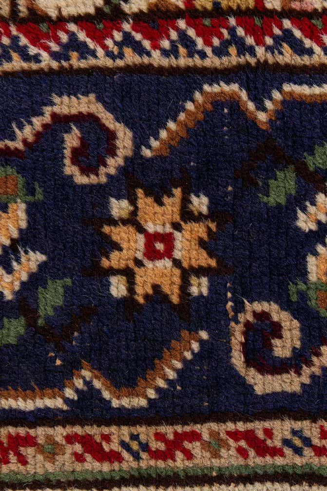 6' 5 x 9' 9 Hand Knotted Moroccan Wool Rug