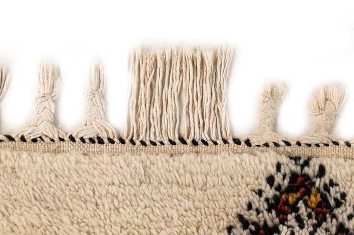 8' 9 x 11' 3 Hand Knotted Moroccan Wool Rug