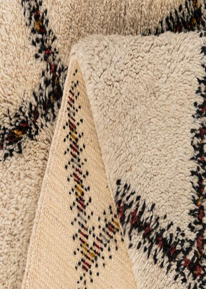 8' 9 x 11' 3 Hand Knotted Moroccan Wool Rug