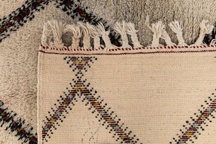 8' 9 x 11' 3 Hand Knotted Moroccan Wool Rug