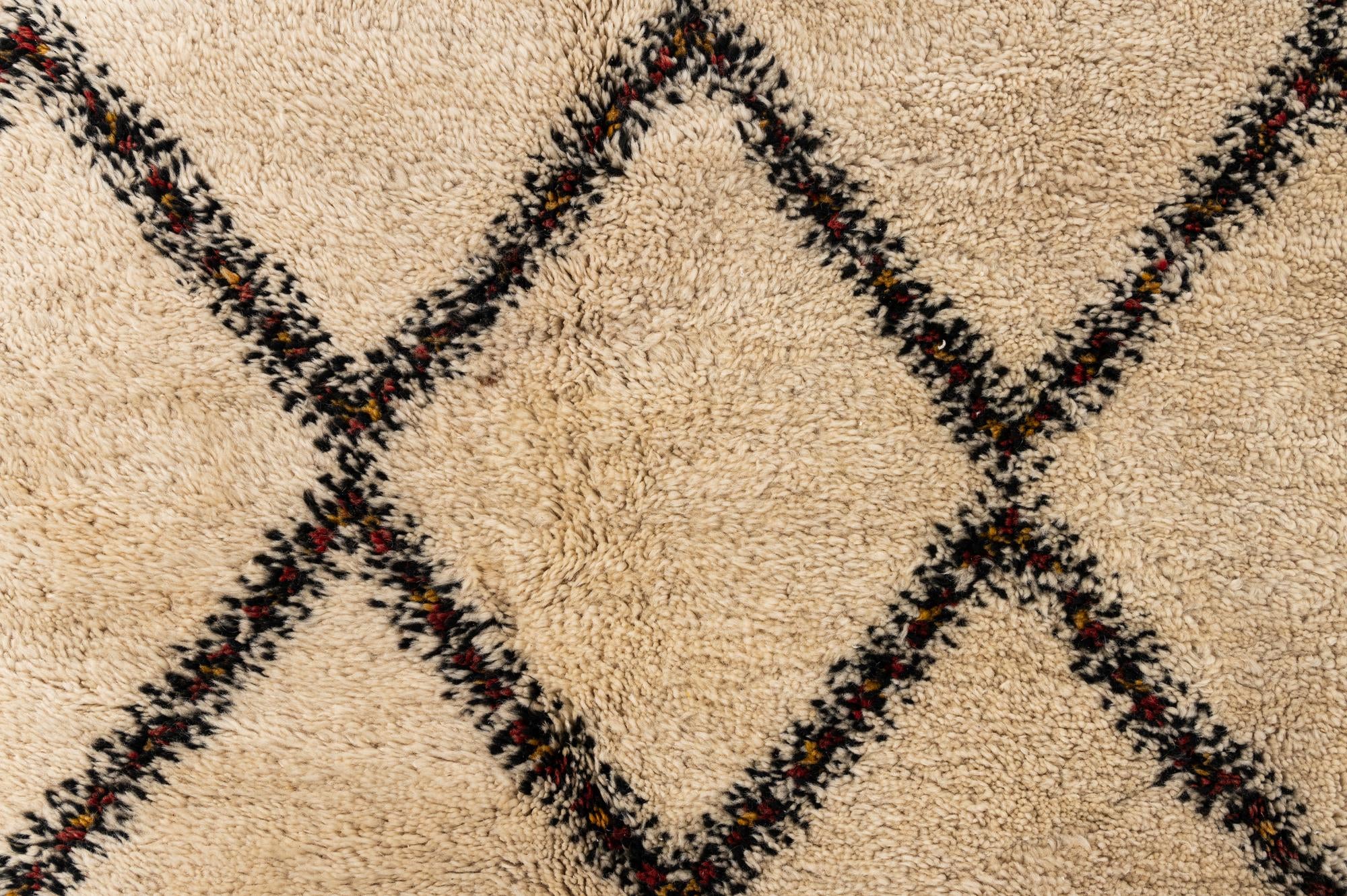 8' 9 x 11' 3 Hand Knotted Moroccan Wool Rug