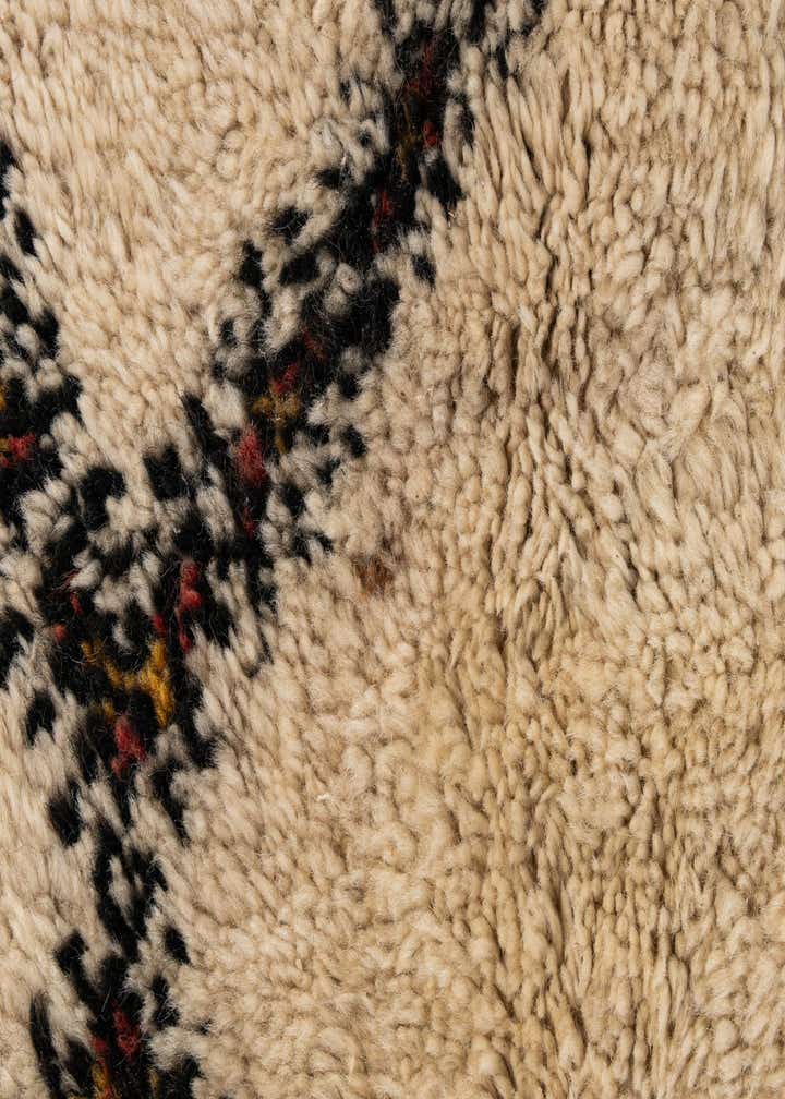 8' 9 x 11' 3 Hand Knotted Moroccan Wool Rug