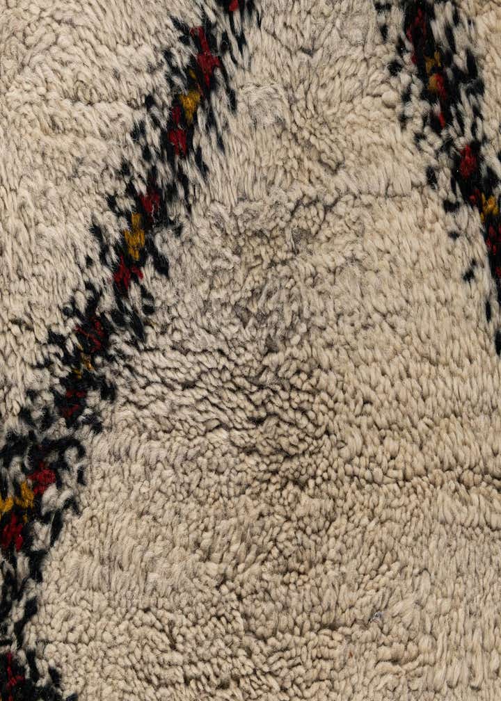 8' 9 x 11' 3 Hand Knotted Moroccan Wool Rug