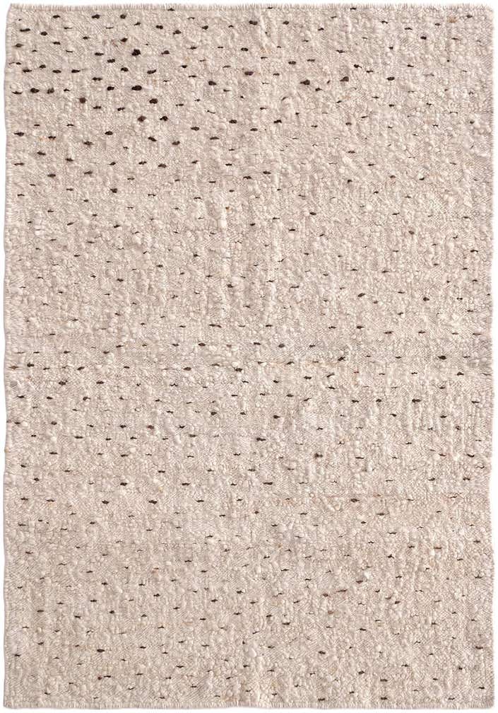 4' 1 x 5' 11 Hand Knotted Moroccan Wool Rug