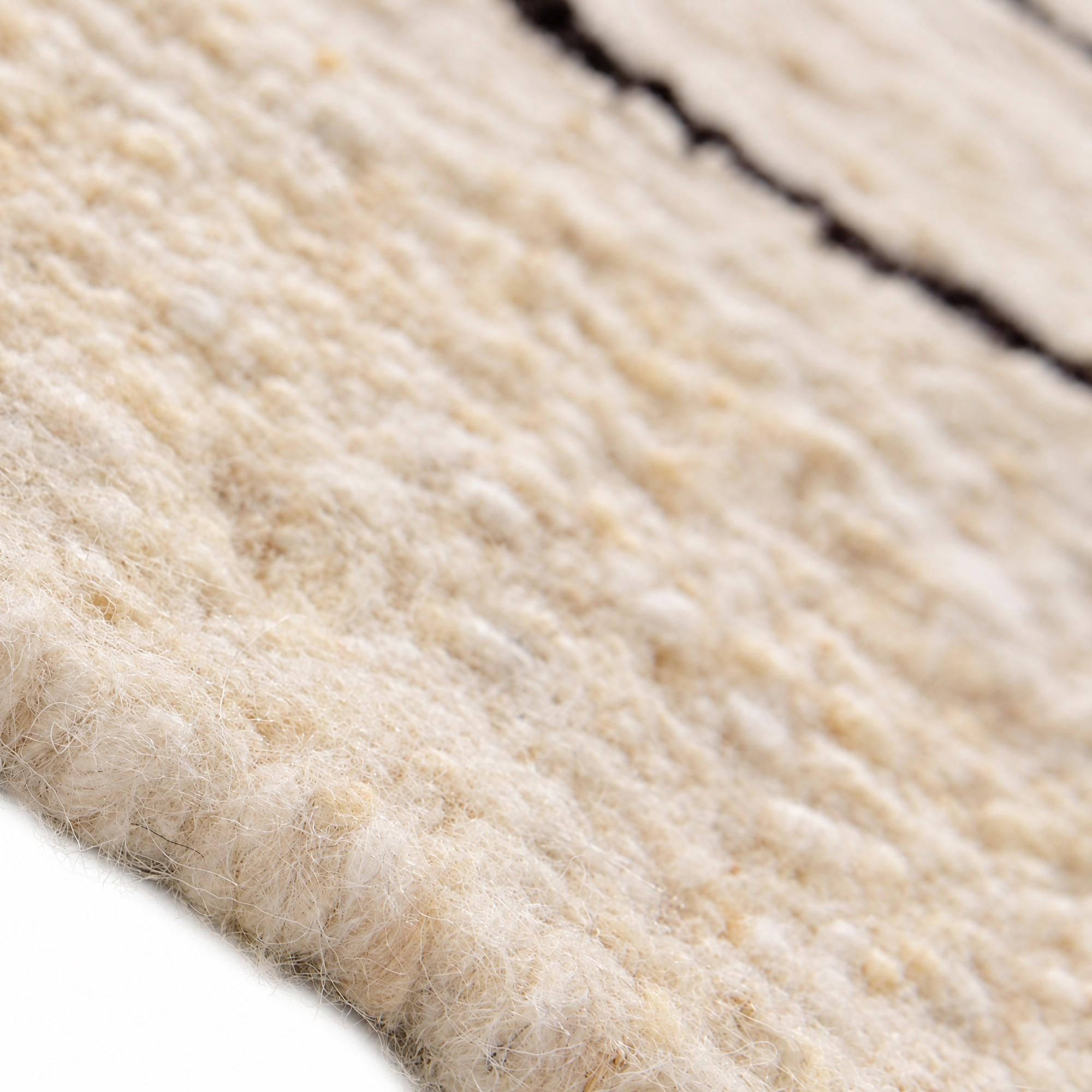 Detail image 8 of 12: 4' 1 x 5' 11 Hand Knotted Moroccan Wool Rug