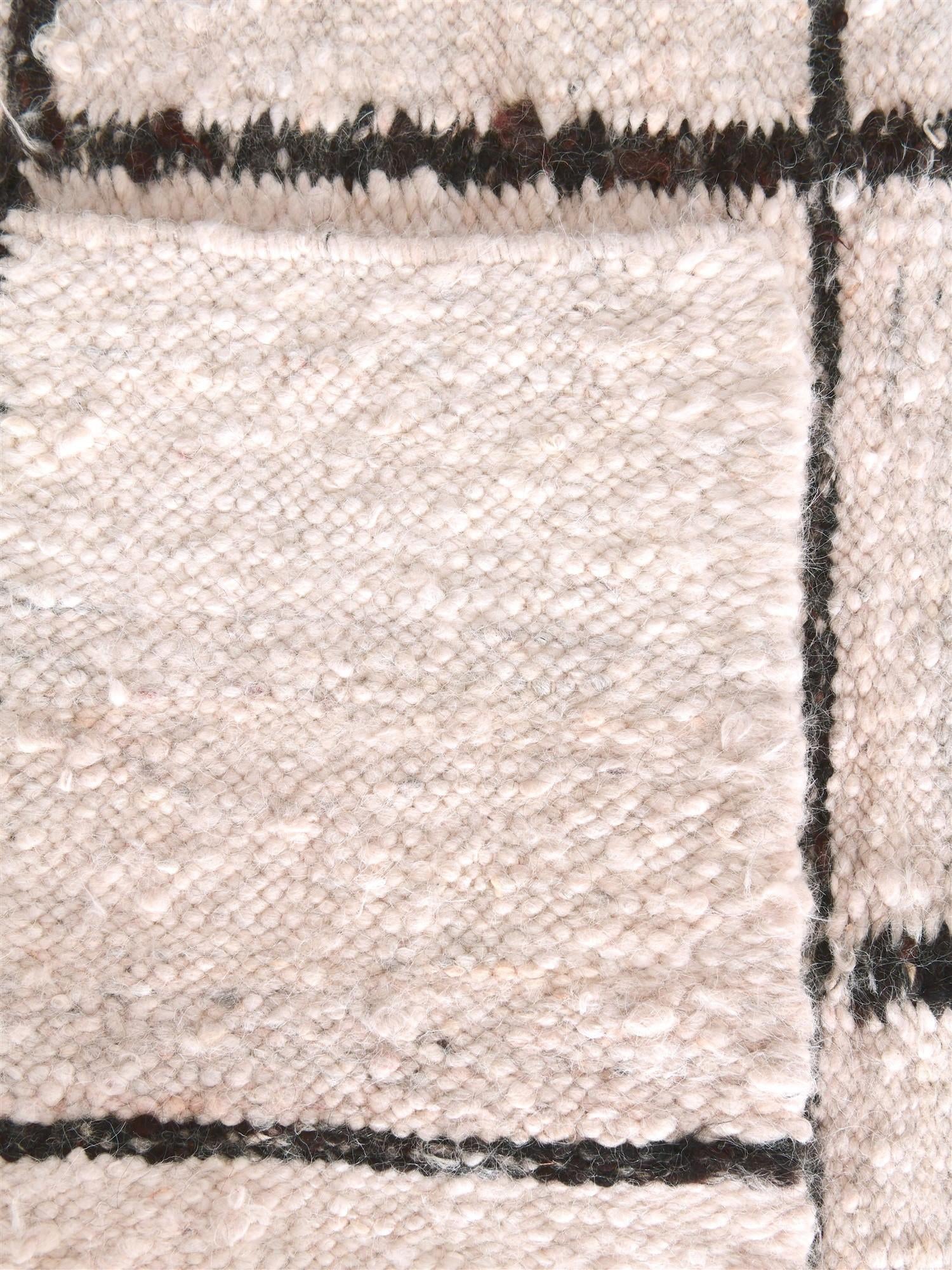 Detail image 12 of 12: 4' x 5' 11 Hand Knotted Moroccan Wool Rug