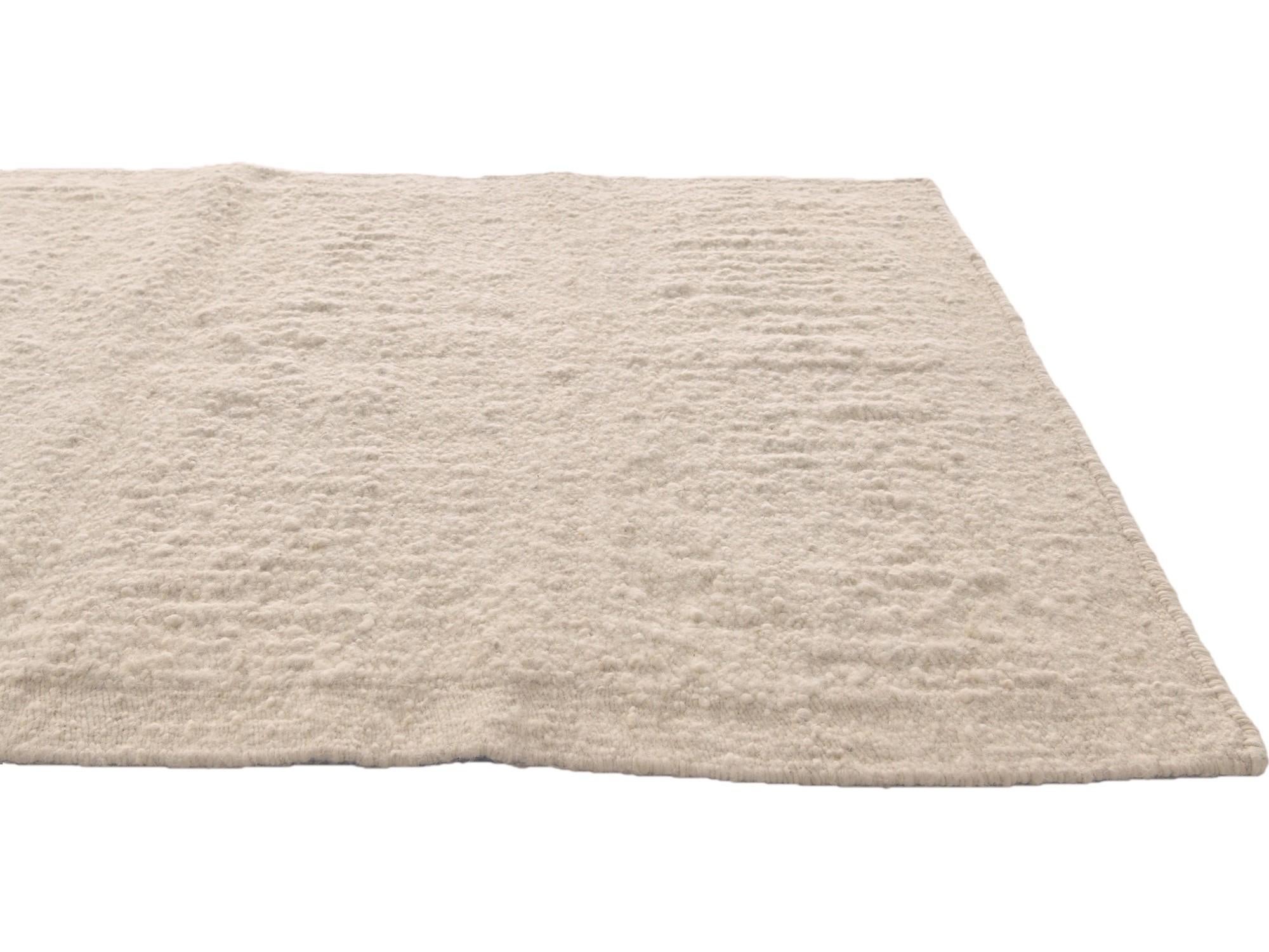 4' x 5' 9 Hand Knotted Moroccan Wool Rug