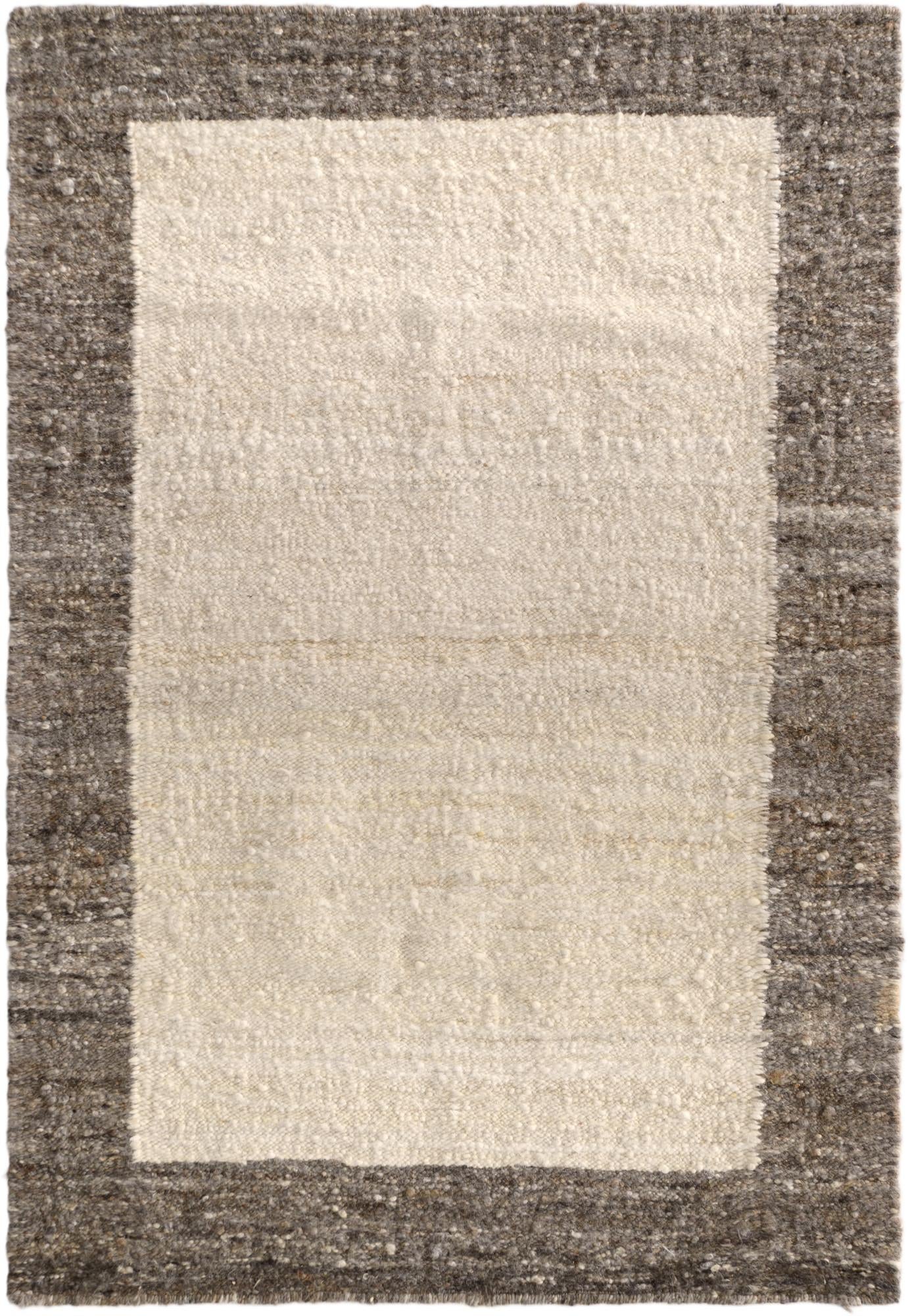 4' x 5' 10 Hand Knotted Moroccan Wool Rug
