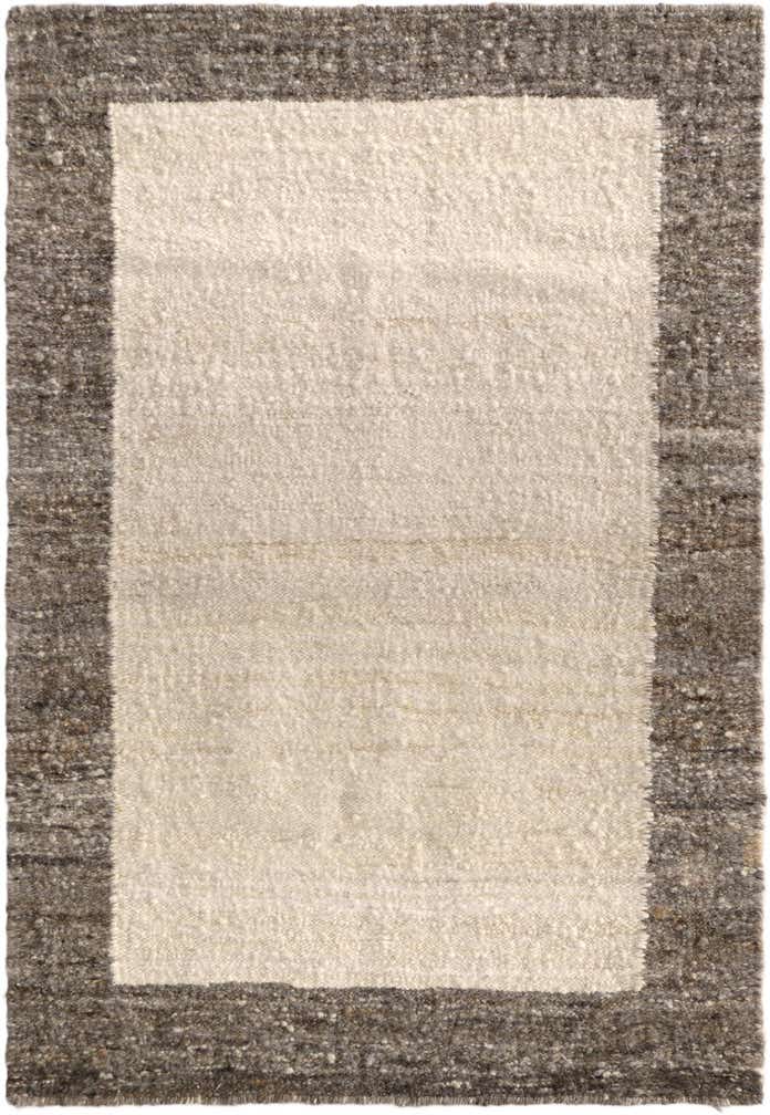 4' x 5' 10 Hand Knotted Moroccan Wool Rug